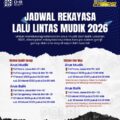Rekayasa Lalu Lintas Mudik Lebaran 2026, Polri Terapkan Ganjil Genap dan One Way di Sejumlah Ruas Tol