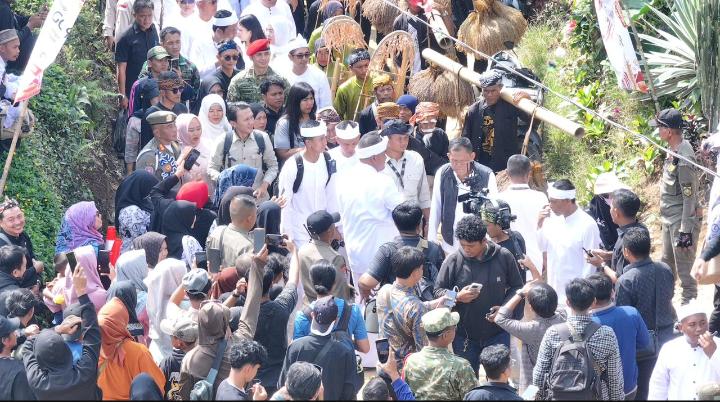 Pertama dalam Sejarah, Upacara HJB ke-544 Digelar di Citalahab Malasari